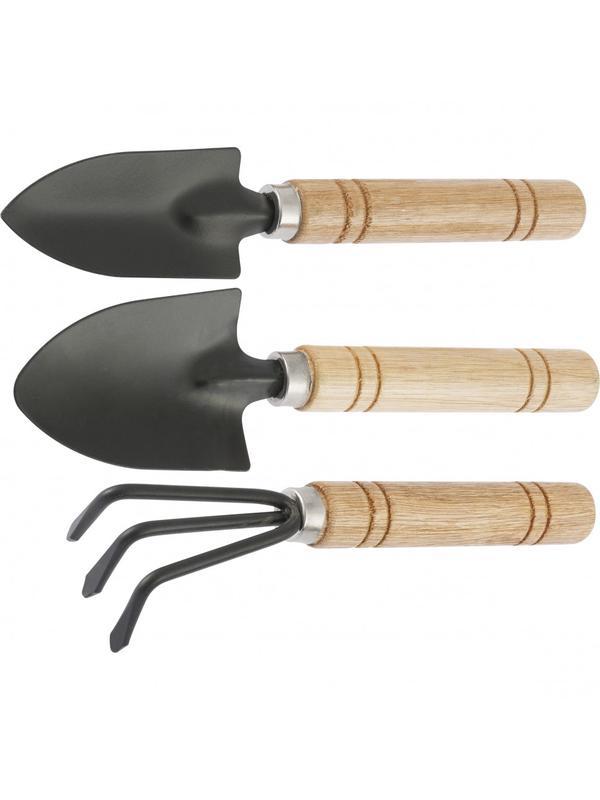 Набор по уходу за комнатными растениями, деревянные рукоятки, 3 предмета, Palisad