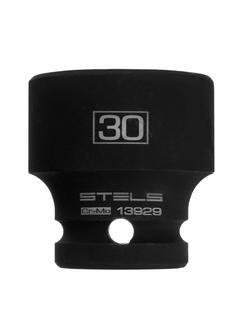 Головка ударная шестигранная, 30 мм, 1/2, CrMo Stels