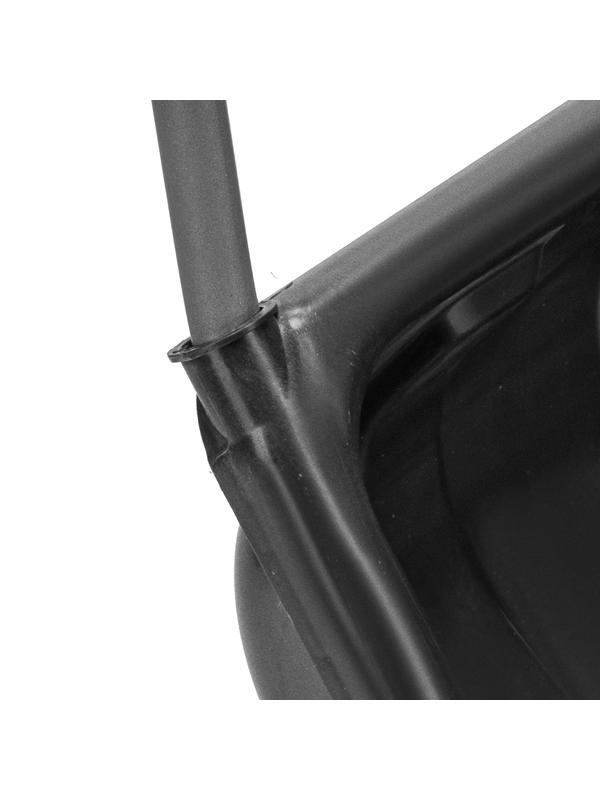 Движок для уборки снега пластиковый, 695 х 540 х 1460 мм, стальная рукоятка, Россия Сибртех