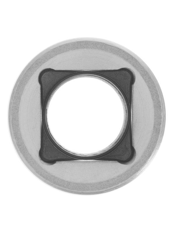 Головка торцевая, 12 мм, двенадцатигранная, CrV, под квадрат 1/2, хромированная Stels