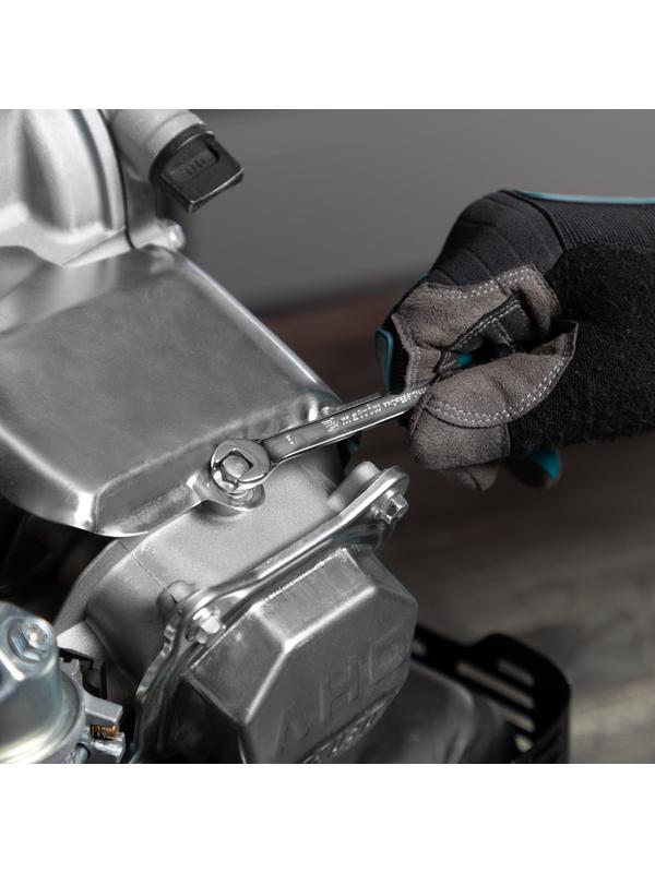 Набор ключей комбинированных, трещоточных шарнирных 22 шт. Matrix