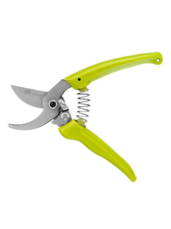 Секатор прямого реза, 185 мм, пластиковые рукоятки, Сибртех