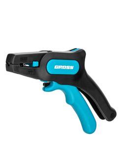 Щипцы для зачистки электропроводов 0.2-6 мм2 (10-24 AWG), лезвие: нержавеющая сталь Gross