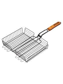 Решетка гриль 260 х 320 х 65 мм, объемная, антипригарное покрытие, Camping Palisad