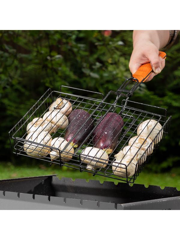 Решетка гриль 260 х 320 х 65 мм, объемная, антипригарное покрытие, Camping Palisad