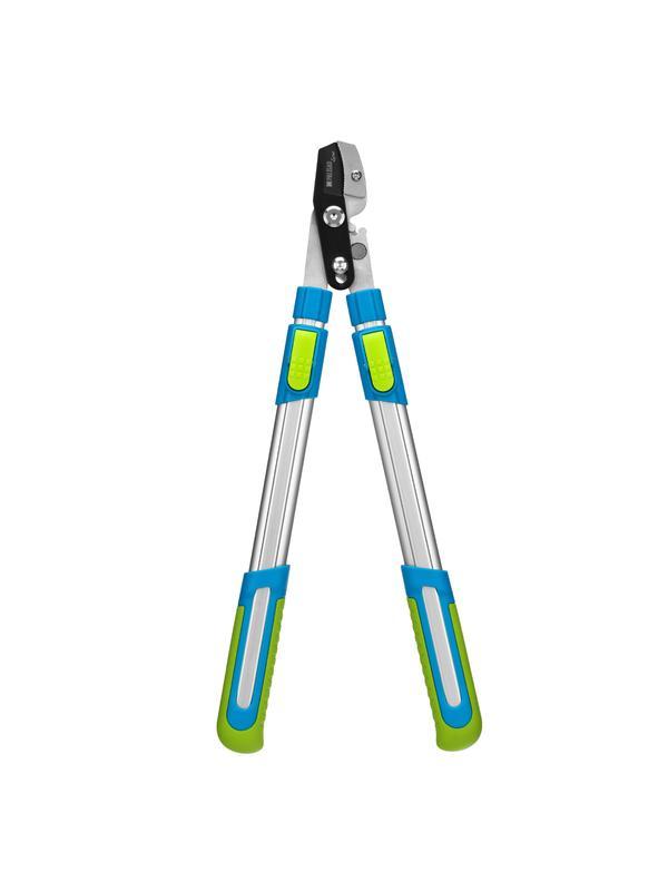 Сучкорез с наковальней, 560 - 740 мм, телескопические алюминиевые рукоятки, Luxe, Palisad