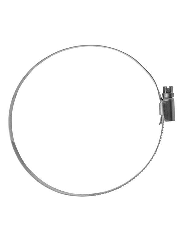 Хомуты нержавеющая сталь, Стандартное болтовое крепление 90-110 мм, 25 штук в упаковке, ширина 9 мм Сибртех