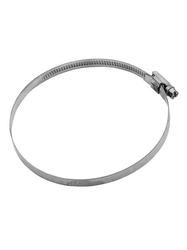 Хомуты нержавеющая сталь, Стандартное болтовое крепление 90-110 мм, 25 штук в упаковке, ширина 9 мм Сибртех