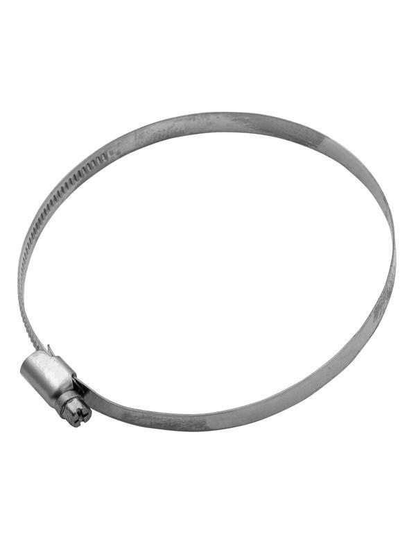 Хомуты нержавеющая сталь, Стандартное болтовое крепление 90-110 мм, 25 штук в упаковке, ширина 9 мм Сибртех