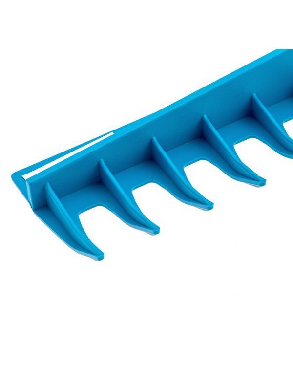 Грабли пластиковые, 430 мм, 13 прямых зубьев, усиленные, без черенка, Luxe, Palisad