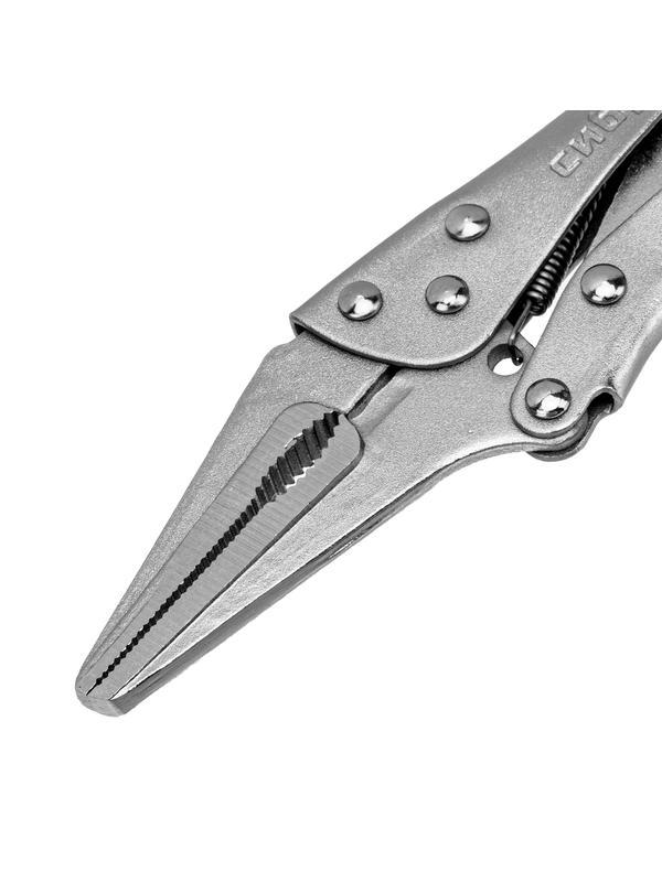 Зажим ручной, удлиненный захват, 170 мм// Сибртех