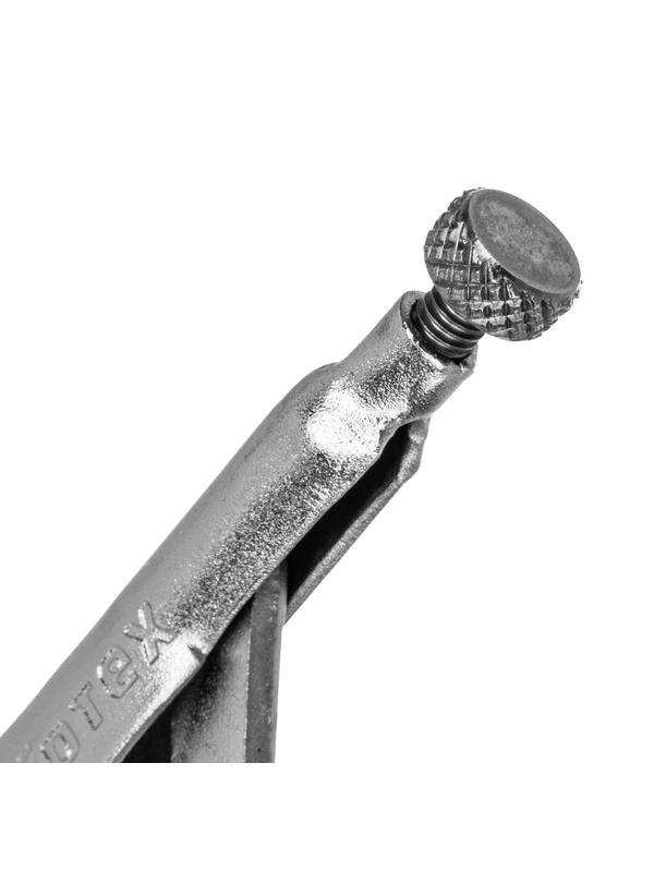 Зажим ручной, удлиненный захват, 170 мм// Сибртех