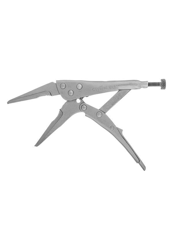 Зажим ручной, удлиненный захват, 170 мм// Сибртех