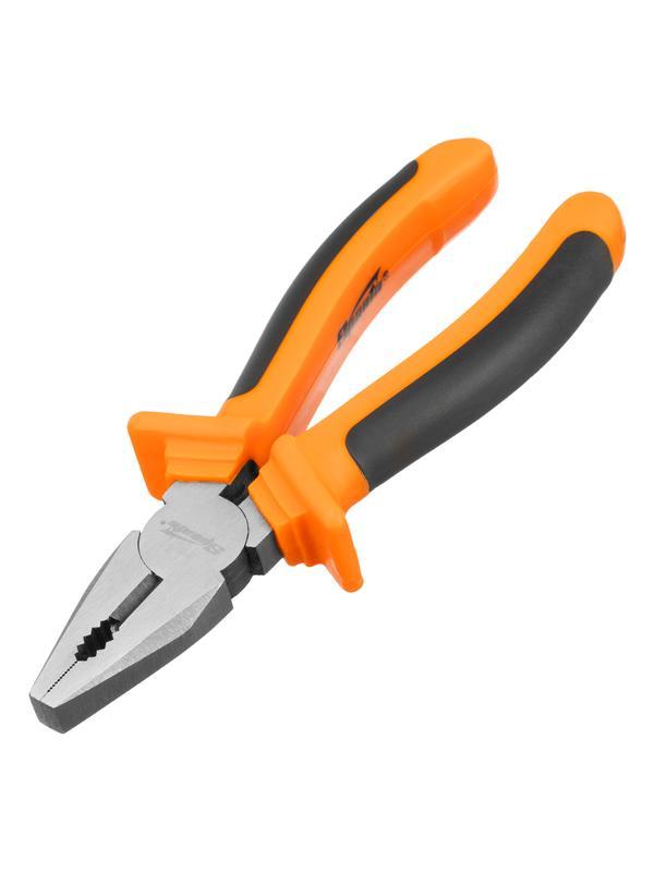 Плоскогубцы комбинированные Comfort, 180 мм, шлифованные, двухкомпонентные рукоятки Sparta