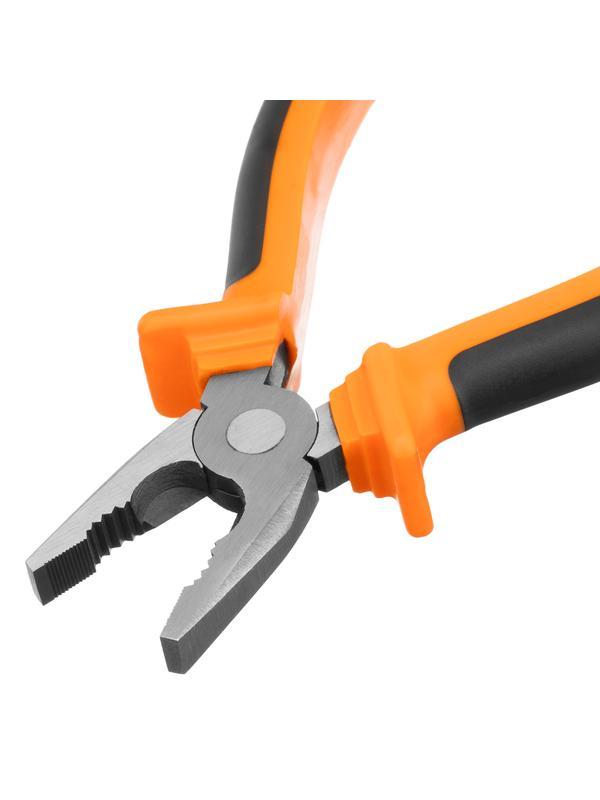 Плоскогубцы комбинированные Comfort, 180 мм, шлифованные, двухкомпонентные рукоятки Sparta