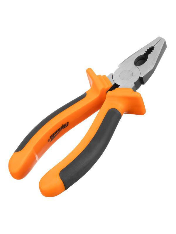 Плоскогубцы комбинированные Comfort, 180 мм, шлифованные, двухкомпонентные рукоятки Sparta