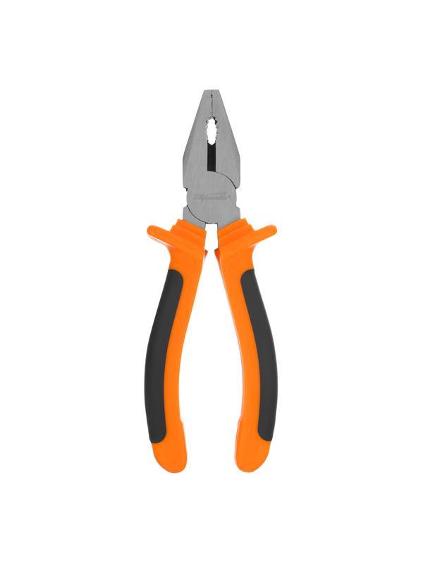 Плоскогубцы комбинированные Comfort, 180 мм, шлифованные, двухкомпонентные рукоятки Sparta