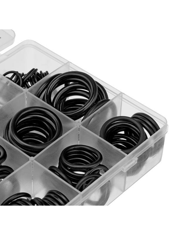 Набор резиновых уплотнительных прокладок, D 3-23 мм, 279 предметов Сибртех