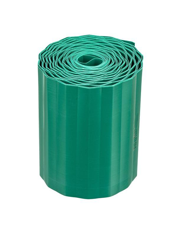 Бордюрная лента, 15 х 900 см, полипропиленовая, зеленая, Россия, Palisad