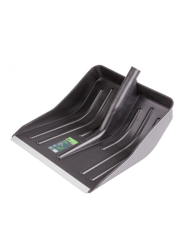 Лопата для уборки снега пластиковая, 420 х 425 мм, без черенка, Россия, Сибртех