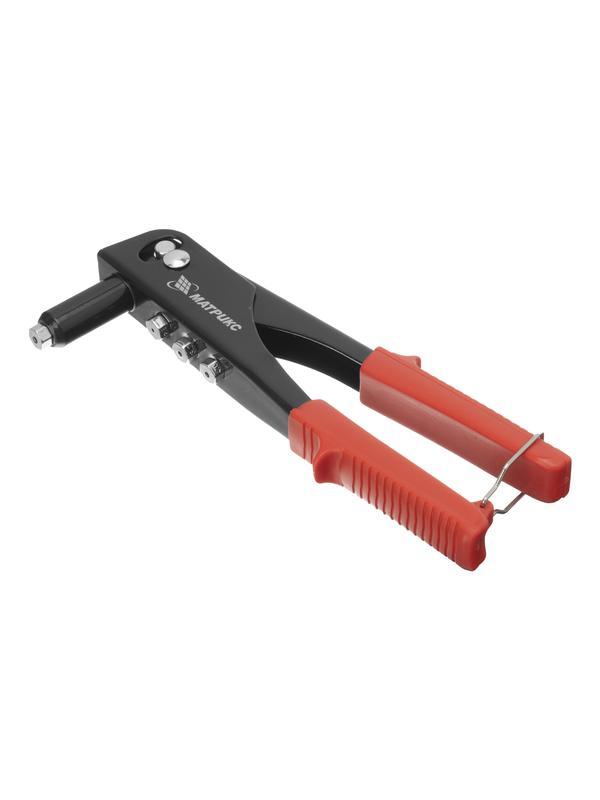 Заклепочник, 225 мм, заклепки 2.4-3.2-4.0-4.8 мм Матрикс