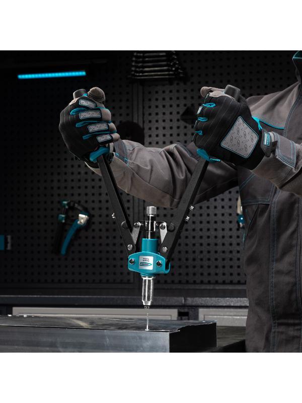 Заклепочник двуручный 420 мм, двухкомпонентные рукоятки, для заклепок 2.4-3.2-4.0-4.8 Gross