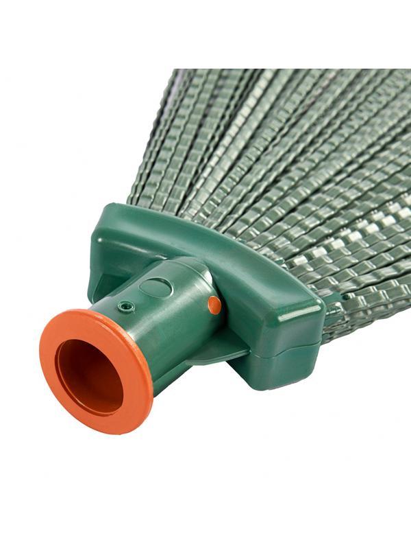 Метла полипропиленовая, 295 х 255 мм, веерная, без черенка, Россия, Сибртех