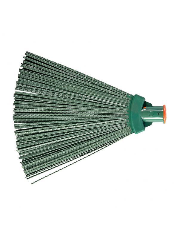 Метла полипропиленовая, 295 х 255 мм, веерная, без черенка, Россия, Сибртех