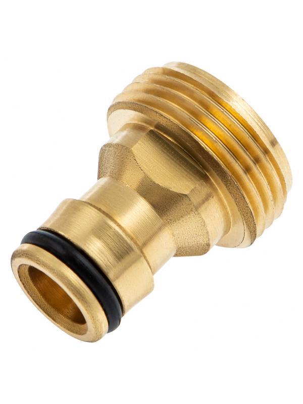 Адаптер латунный, 3/4, внешняя резьба Palisad