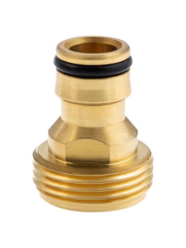 Адаптер латунный, 3/4, внешняя резьба Palisad