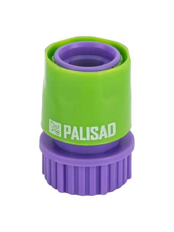 Соединитель пластмассовый, быстросъемный, внутренняя резьба 3/4, аквастоп Palisad