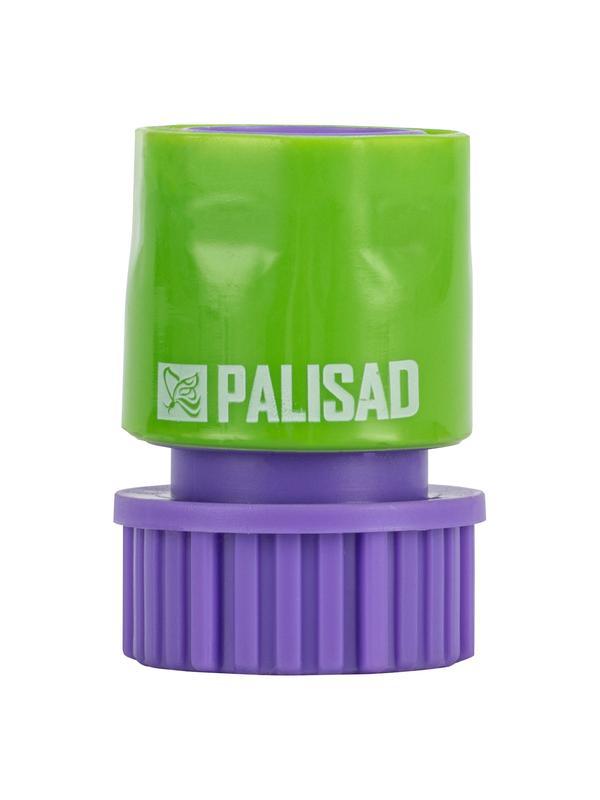 Соединитель пластмассовый, быстросъемный, внутренняя резьба 3/4, аквастоп Palisad