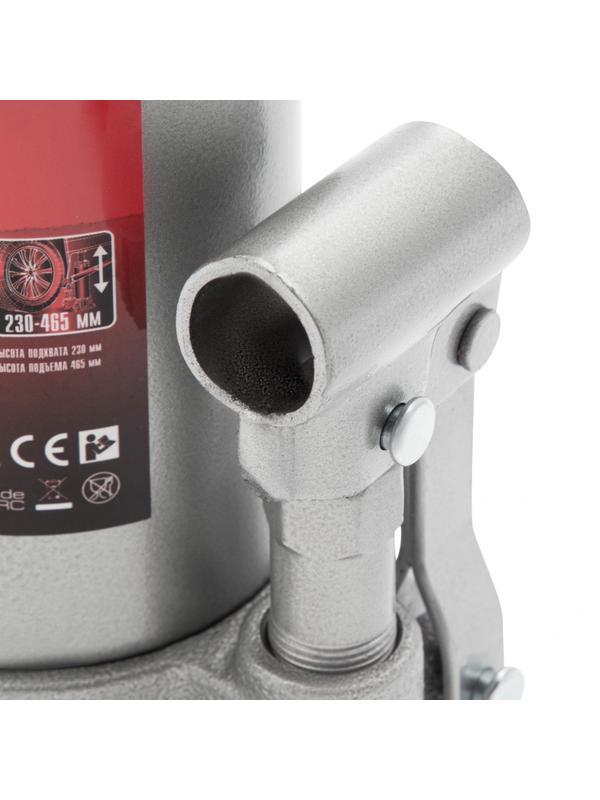 Домкрат гидравлический бутылочный, 12 т, высота подъема 230-465 мм Matrix