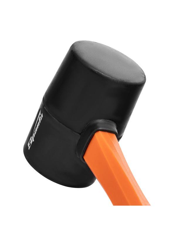 Киянка резиновая, 225 г, черная резина, фибергласовая рукоятка Sparta