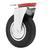 Колесо поворотное D 125 мм, крепление  платформенное Сибртех