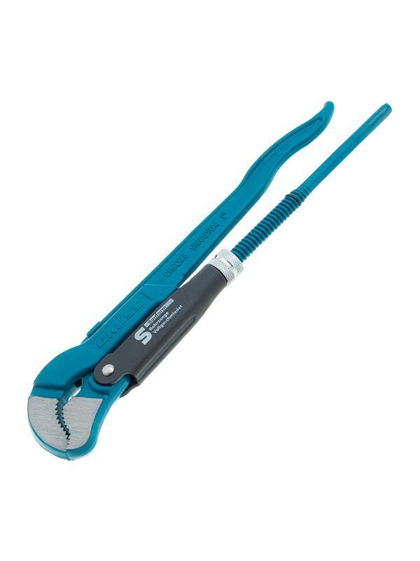 Ключ трубный рычажный 1, №1, цельнокованый, CrV, тип 