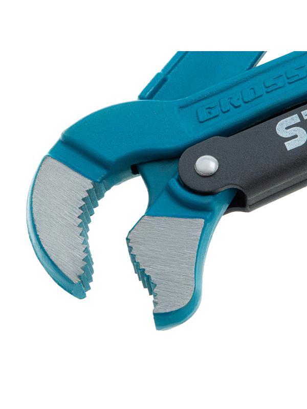 Ключ трубный рычажный 1, №1, цельнокованый, CrV, тип 