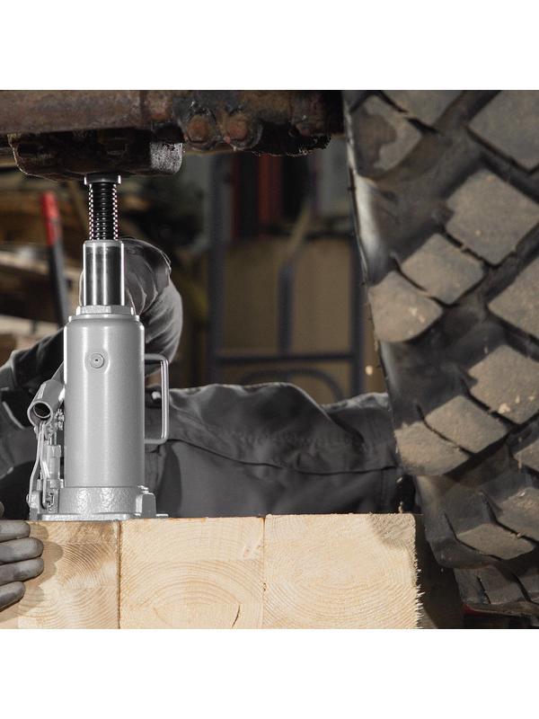 Домкрат гидравлический бутылочный, 10 т, высота подъема 230-460 мм Matrix