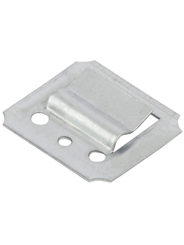 Кляймер №1, оцинкованный с гвоздями, 100 шт Россия Сибртех