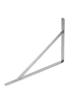 Кронштейн усиленный, 500 х 350 х 30 х 4 мм, оцинкованный Сибртех