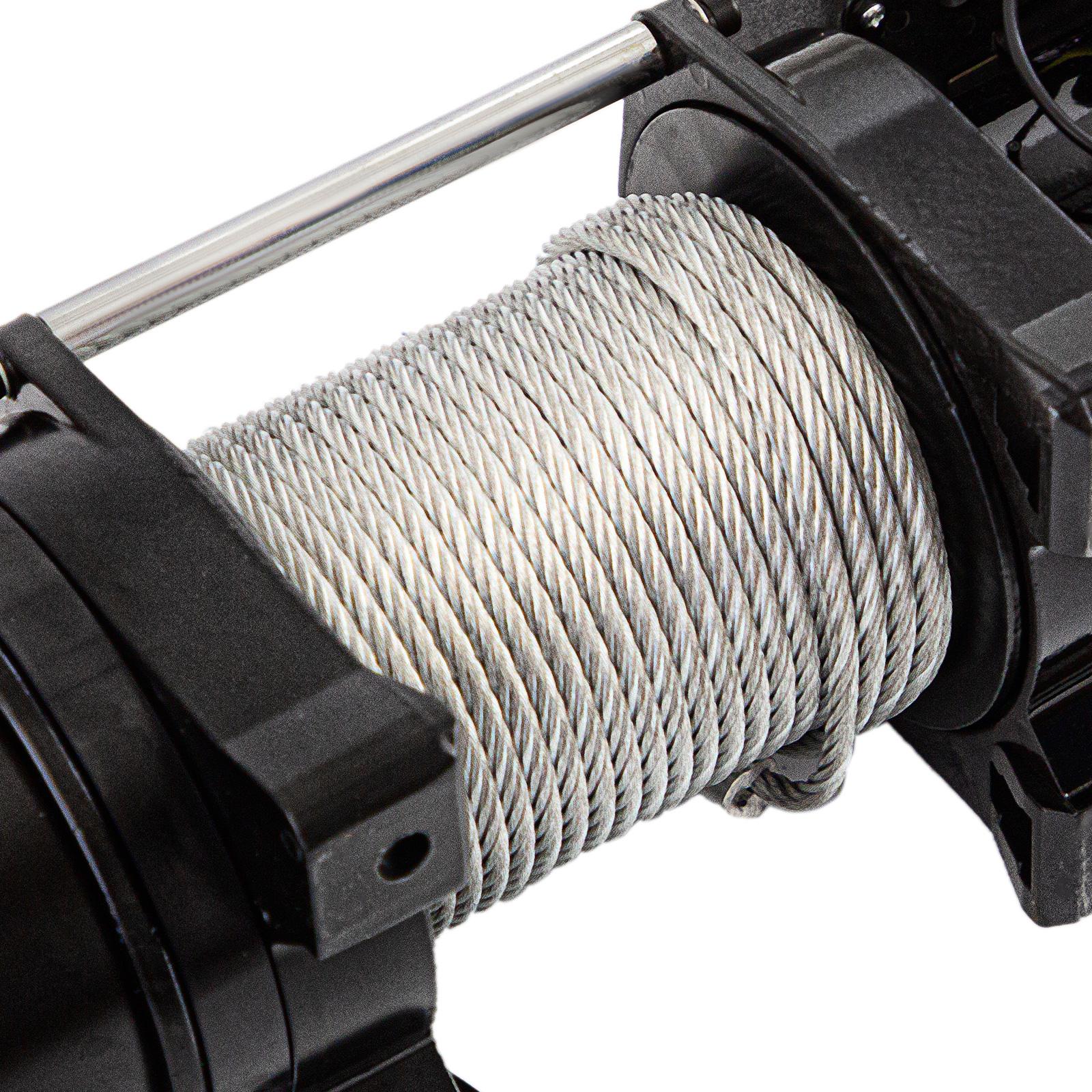 Лебедка автомобильная электрическая Denzel 52023 LB-3000.3.6 т, 3.4 кВт, 12 В / 29 м.