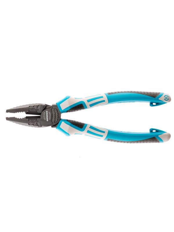 Плоскогубцы комбинированные 205 мм, трехкомпонентные рукоятки Gross