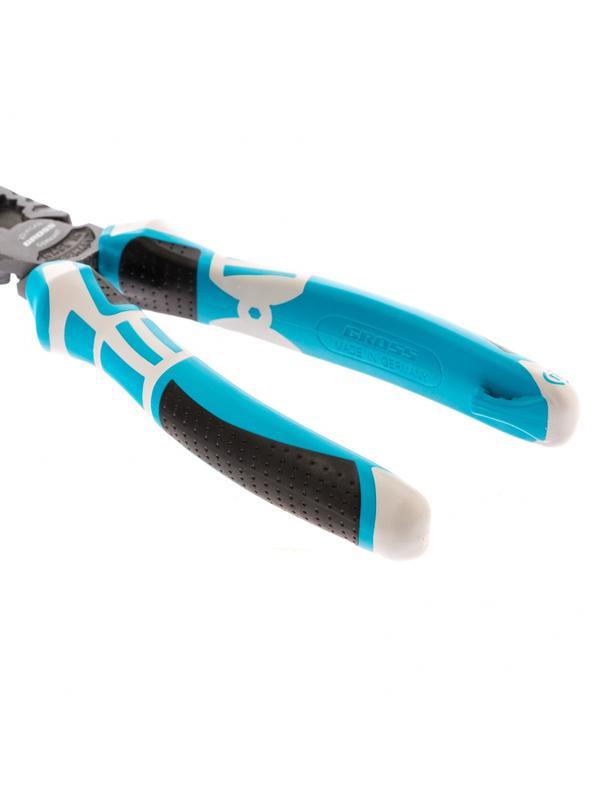 Плоскогубцы комбинированные 205 мм, трехкомпонентные рукоятки Gross