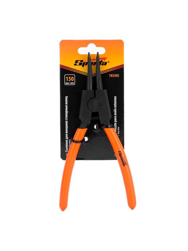 Съемник, 150 мм, для внешних стопорных колец, прямой (разжим) Sparta