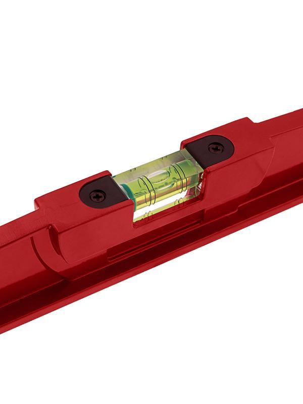 Уровень алюминиевый, 600 мм, литой, 2 глазка (1 фронтальный), ударная площадка Matrix