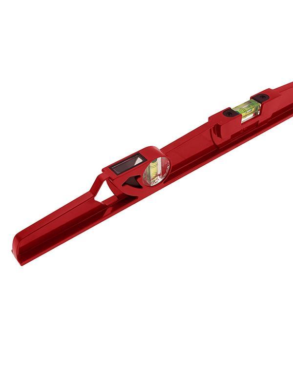 Уровень алюминиевый, 600 мм, литой, 2 глазка (1 фронтальный), ударная площадка Matrix