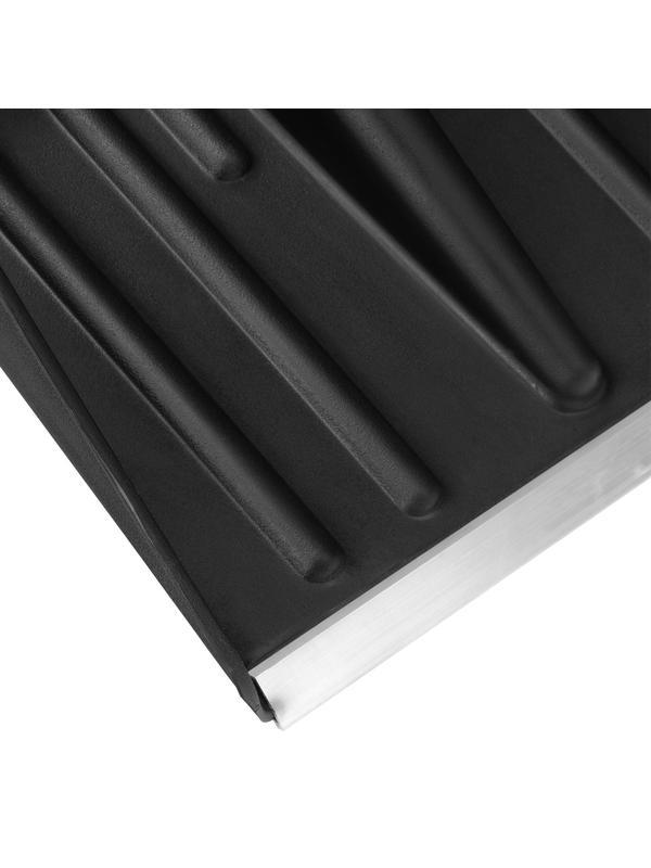 Лопата для уборки снега пластиковая, 360 х 405 х 1550 мм, деревянный черенок 1 сорт, Россия, Сибртех