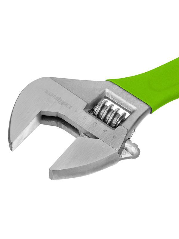 Ключ разводной, 375 мм, никелированный Сибртех