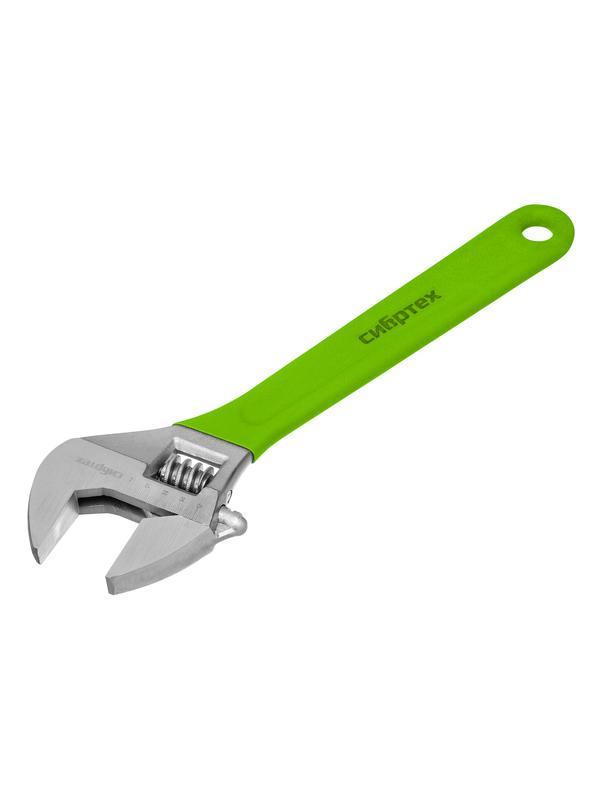 Ключ разводной, 375 мм, никелированный Сибртех