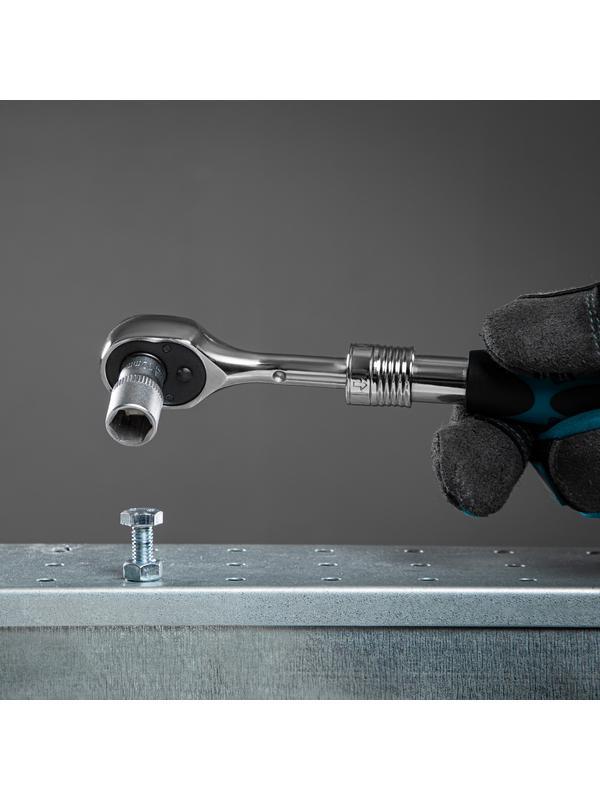 Ключ-трещотка телескопический 1/4